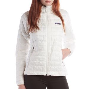 Patagonia White Nano Puff Jacket